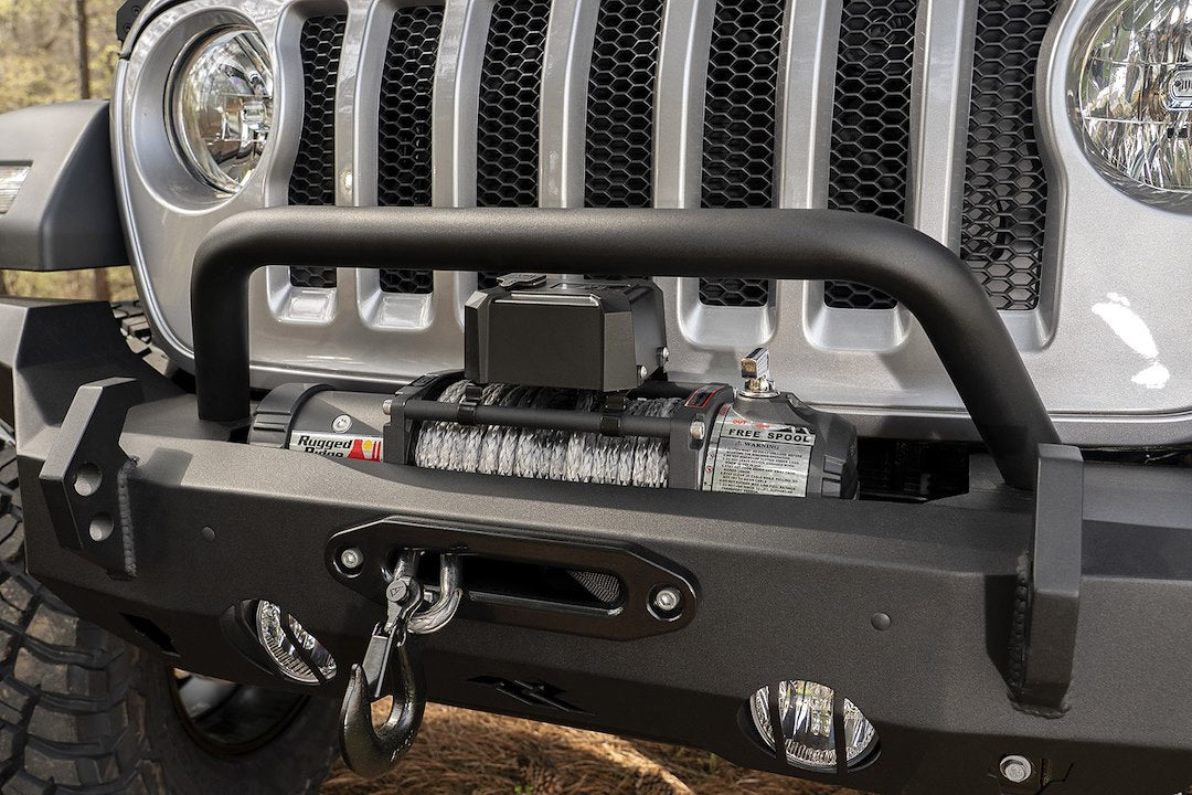 Product of Rugged Ridge 11540.31 Heavy Duty Off-Road Steel Powder Coated Bumper