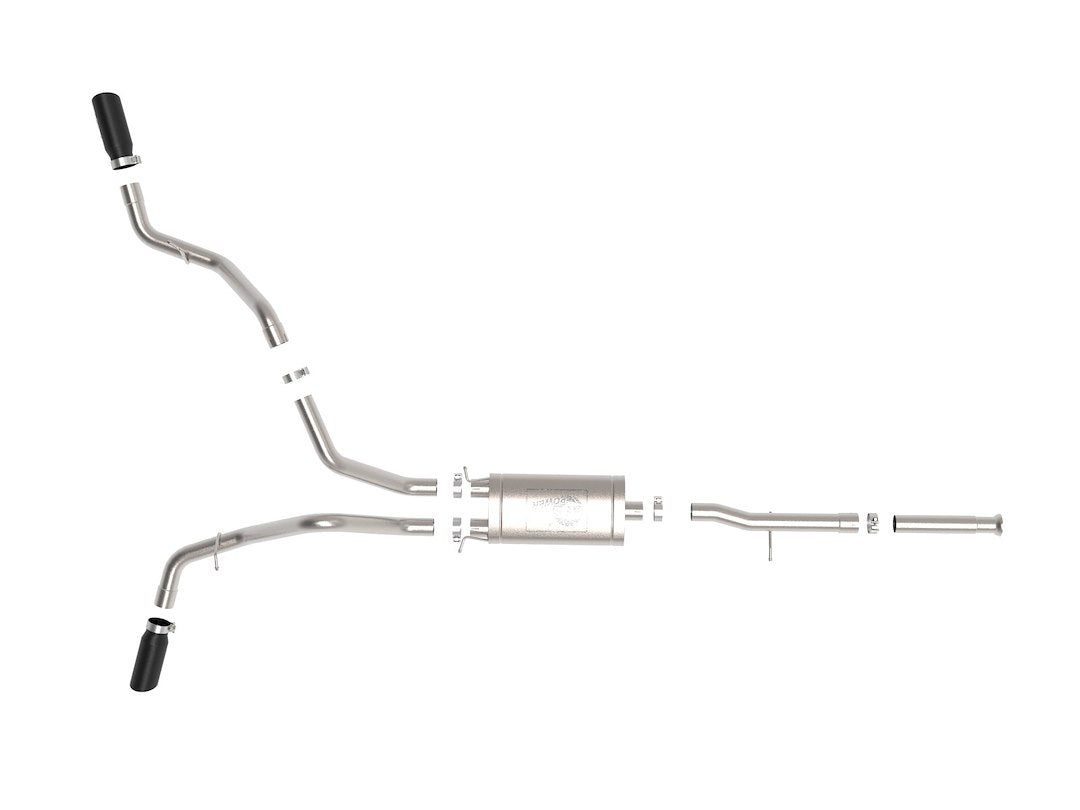 Product of Advanced FLOW Engineering 49-44134-B Apollo GT Cat-Back System Single Exhaust System Kit