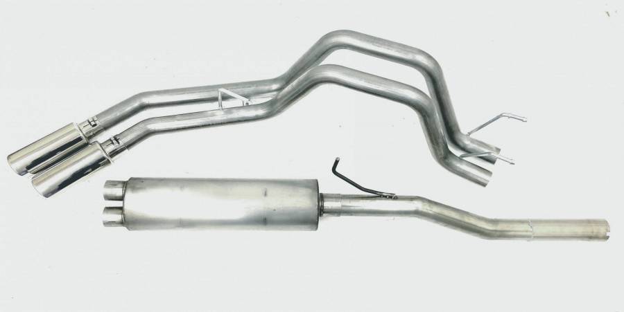 Product of Gibson Exhaust 69136 Dual Sport Cat Back System Single Exhaust System Kit