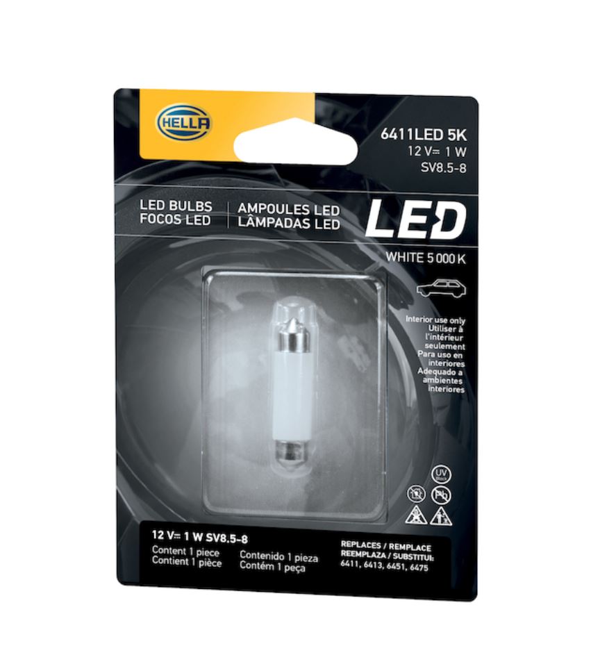 Product of Hella 6411led 5k Bulbs