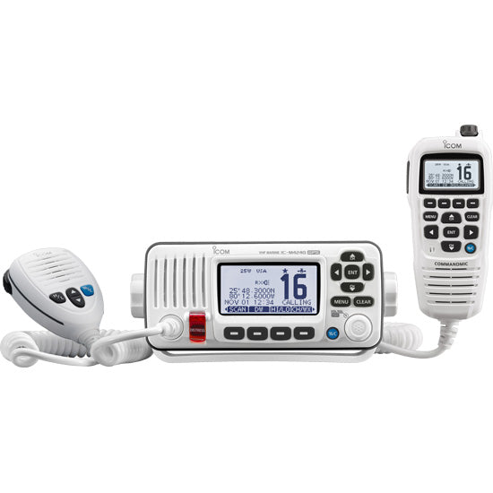 Product of Icom M424g White Vhf Radio