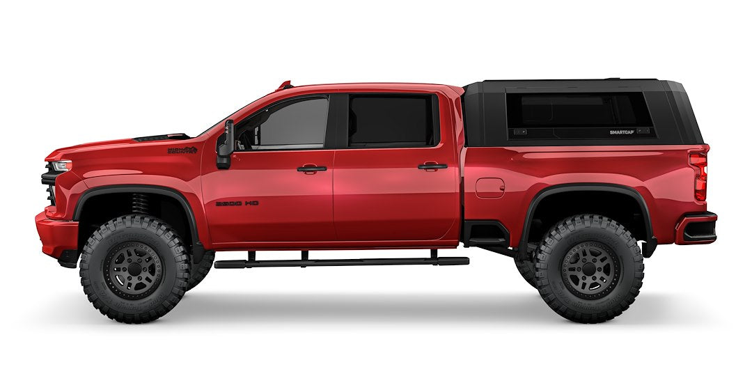 Product of SmartCap EV0104-MB Black Stainless Steel 5-Piece Truck Cap