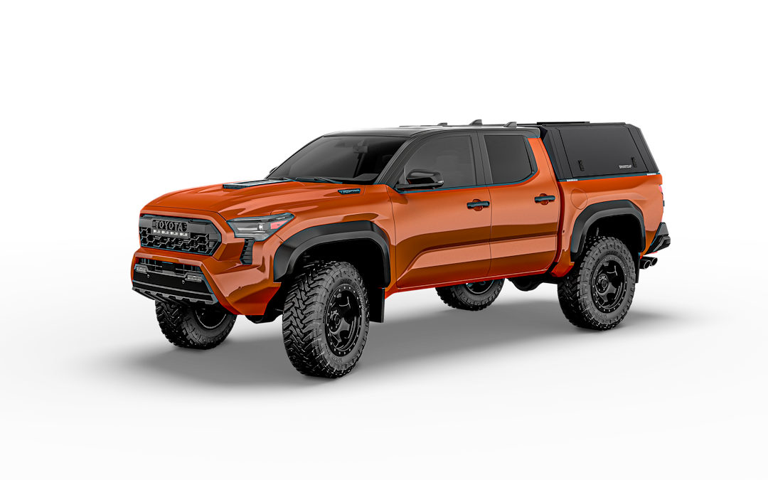 Product of SmartCap EA1312-MB Black Stainless Steel 5-Piece Truck Cap