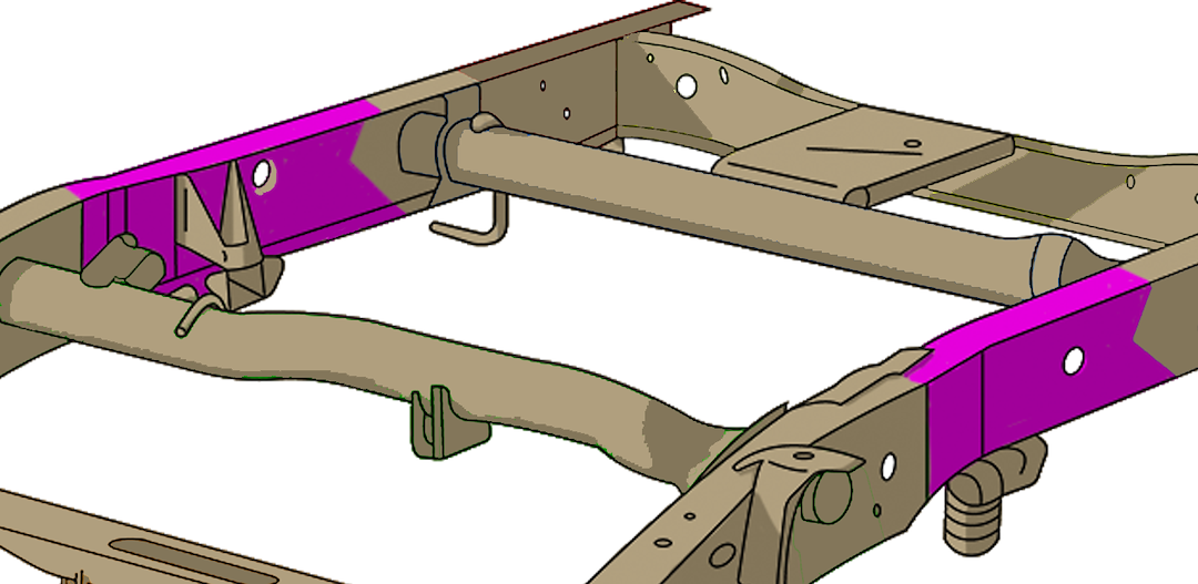 Product of Kentrol Rb7321r Replacement Frame Section