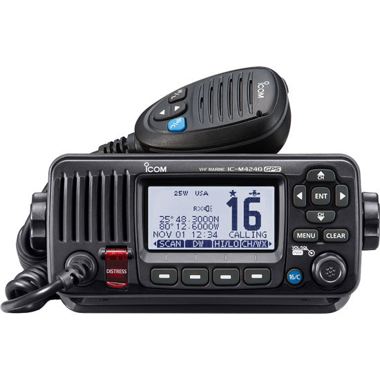 Product of Icom M424g Black Vhf Radio