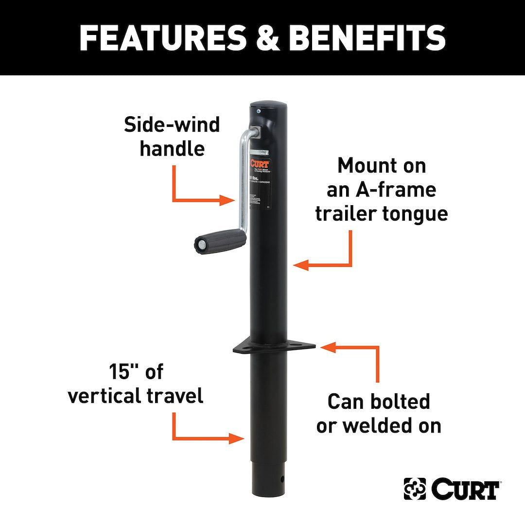 Curt 28204 Trailer Tongue Jack||28204_3008x1990_Fa.Jpg||86||c9328204||1038091