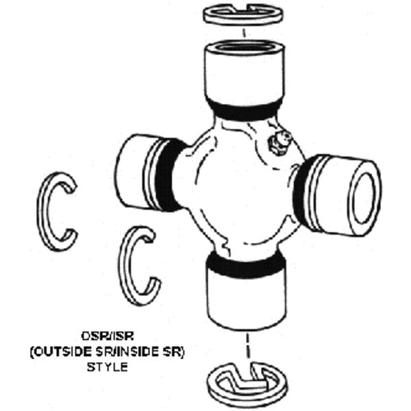 Dana/ Spicer 5-3246x Universal Joint||5-3246x_5.Jpg||90||dsp53246x||1043894
