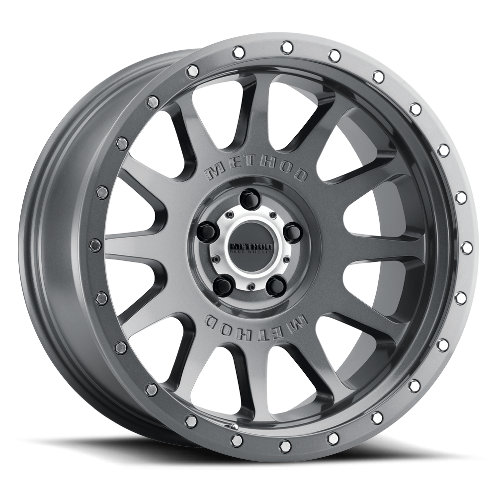 Method Race Wheels Mr60521050824n Wheel||mrw_605-Gloss-Titanium-5lug-Studio-Side.Png||86||mrw521050824n||851503