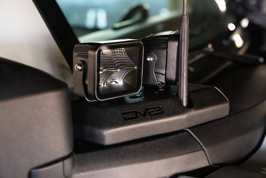 Dv8 Offroad Lbbr-02 Driving/ Fog Light Mounting Bracket||2021-Up-Bronco-A-Pillar-Pod-Light-Mount.Jpg||95||dv8lbbr02||1627858