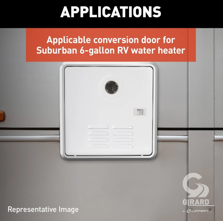 Lippert Components 2022107535 Water Heater Access Door||2022107535_3.Png||88||m6v2022107535||1774308