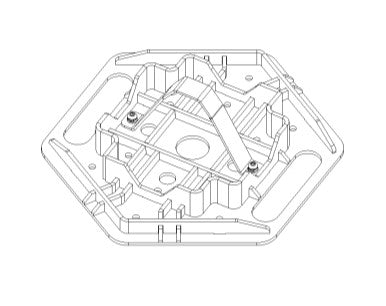 Product of Go Rhino Xg-Rj50040b Jack Base Plate