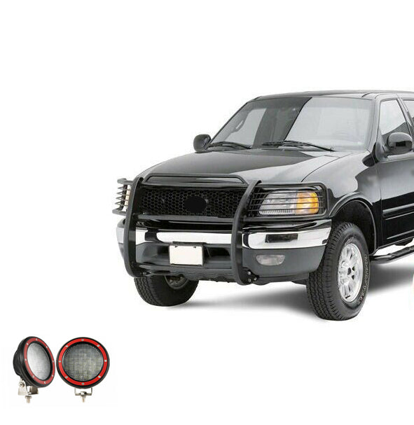 Product of Black Horse Offroad 17FP27MA-PLFR Grille Guard