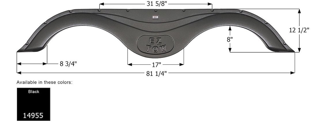 Product of Icon 14955 Fender Skirt