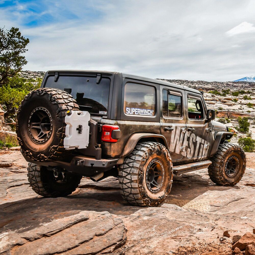 Product of Westin Automotive 59-82055A WJ2 Series Steel Textured Bumper