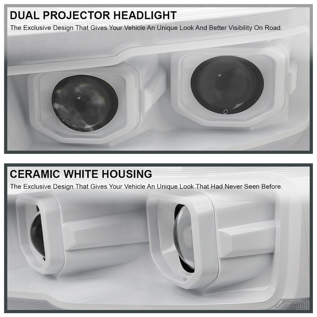 Spec-D Tuning 2lhp-Ram1915xe-Sq-Rs Headlight Assembly||||86||sdt2lhpram191||1918813
