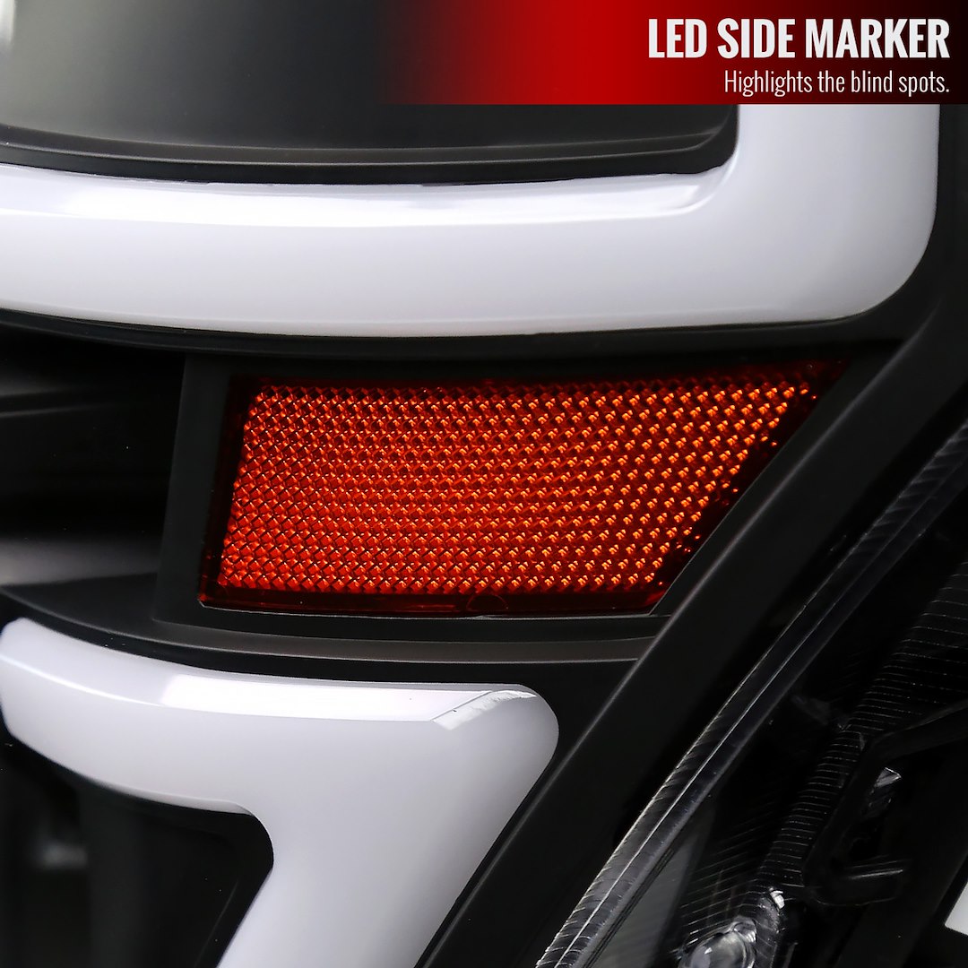 Spec-D Tuning 2lhp-F15009jm-Sq-Rs Headlight Assembly||||93||sdt5009jmsqrs||1918853