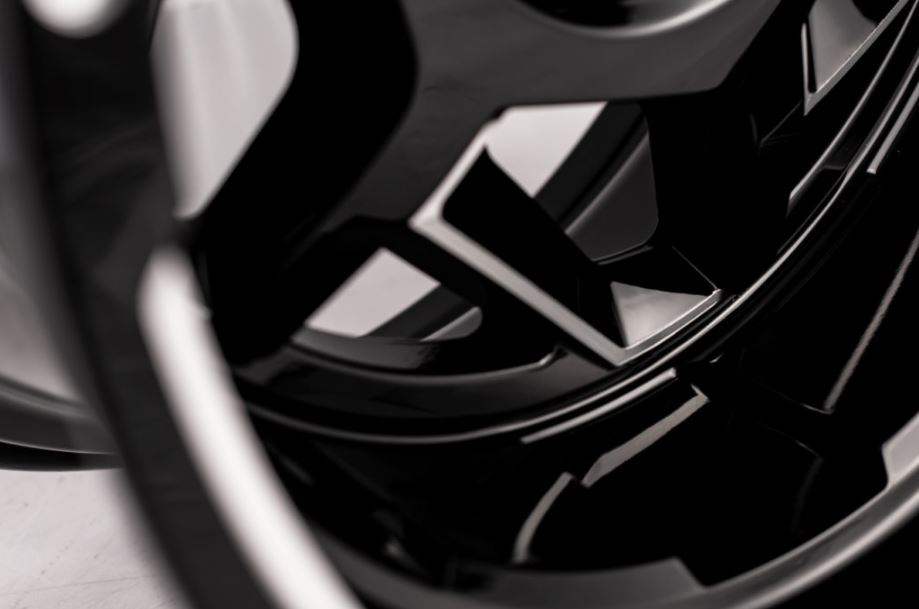 Product of Grid Wheels 22x12 Black With Natural Accents Wheel - 6x5.31 Bolt Pattern