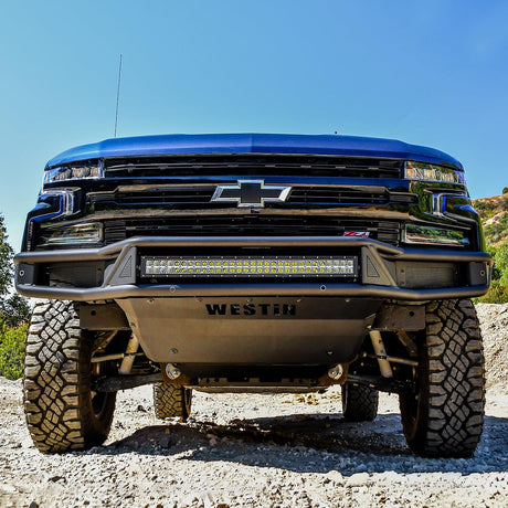 Product of Westin Automotive 58-61215 Outlaw Steel Textured Bumper