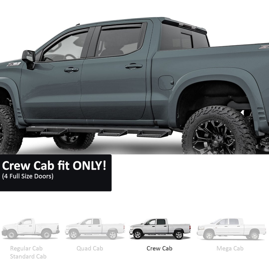 Product of Black Horse Offroad 1494995IN Inside Channel Rainguard