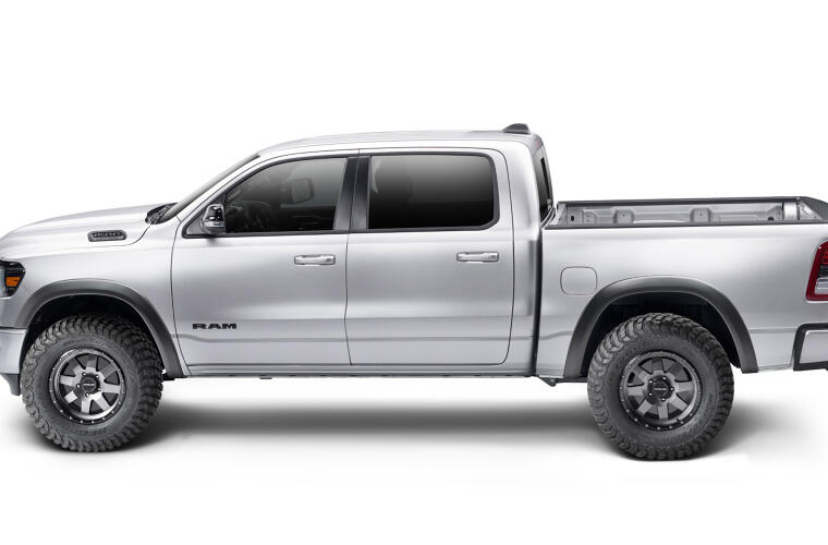 Product of Bushwacker 50926-02 Non-Exposed Fasteners Black Fender Flare - Set Of 4