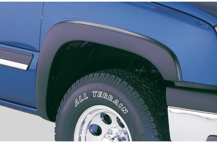 Product of Bushwacker 40915-02 Non-Exposed Fasteners Black Fender Flare - Set Of 4