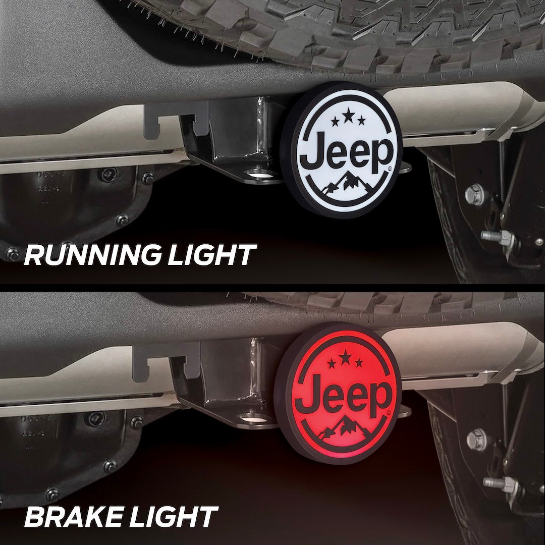 Plasticolor 002315r01 Trailer Hitch Cover||img Hp 2315 Lighted Jeep5.Jpg||86||p23002315r01||1697503