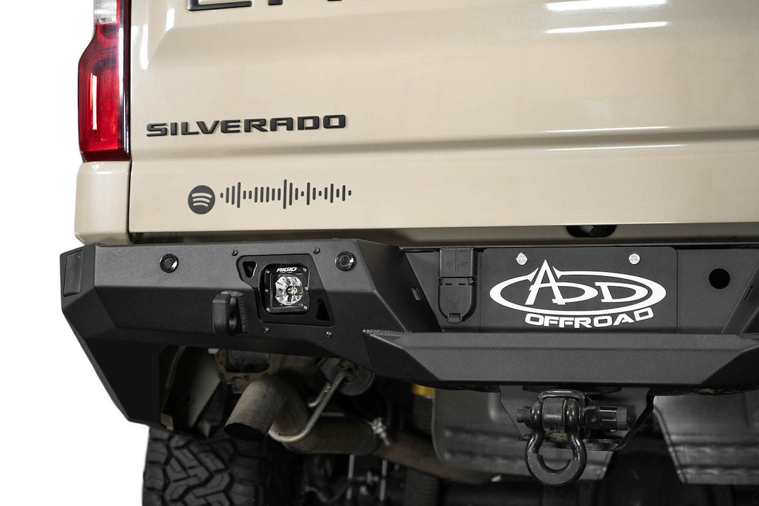 Product of Addictive Desert Designs R120081090103 Stealth Fighter Steel Powder Coated Bumper