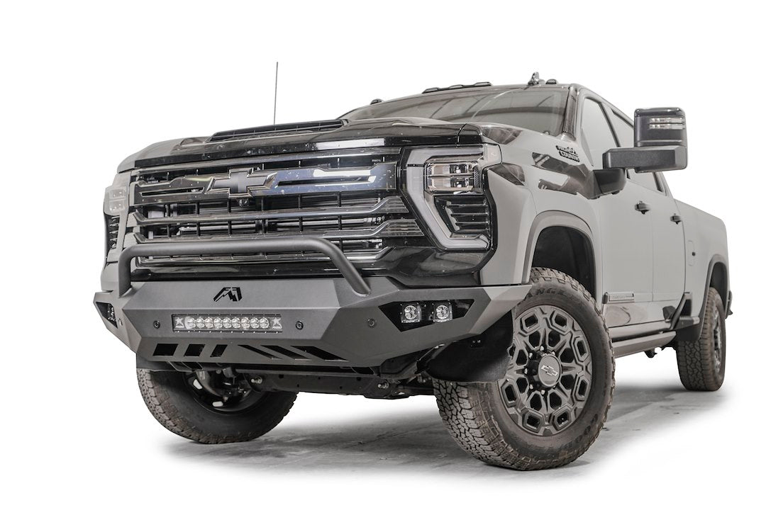 Product of Fab Fours CH24-V6152-1 Vengeance Steel Matte Powder Coated Bumper