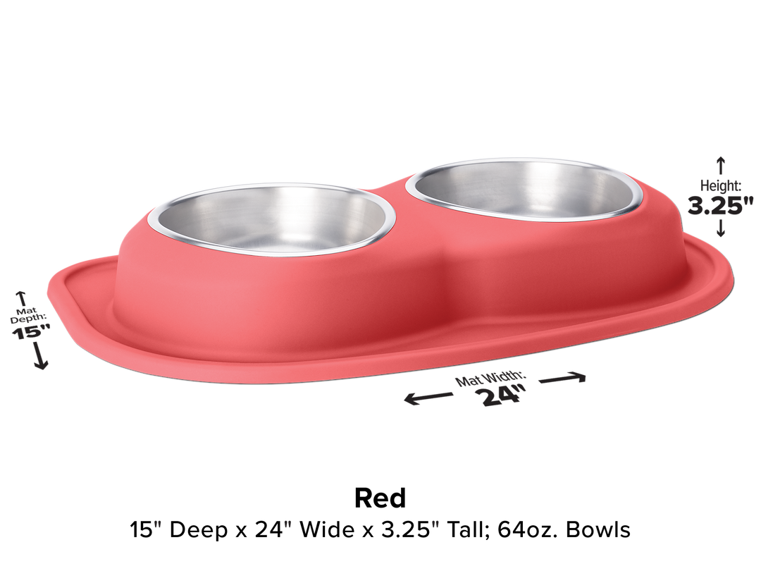 Weathertech (Usa) Dl6403rd Pet Dish||petcomfort_Dl6401_Red.Png||85||w24dl6403rd||1505747