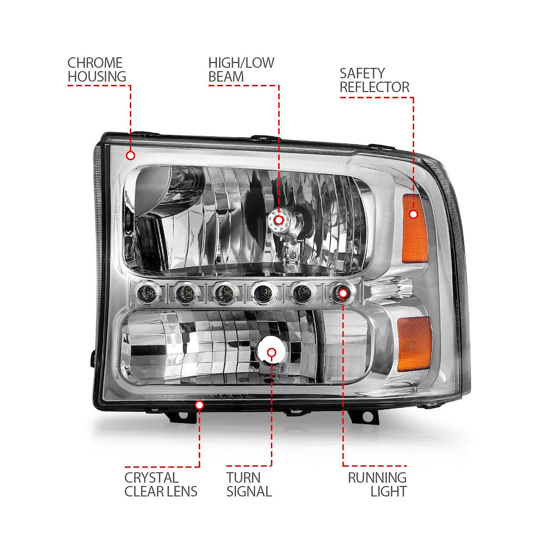 Product of Anzo Usa 111088 Headlight Assembly