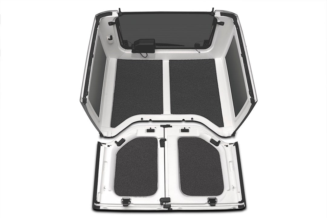 Product of BedRug HLJL182DRK Dark Gray Carpet-Like Polypropylene Headliner