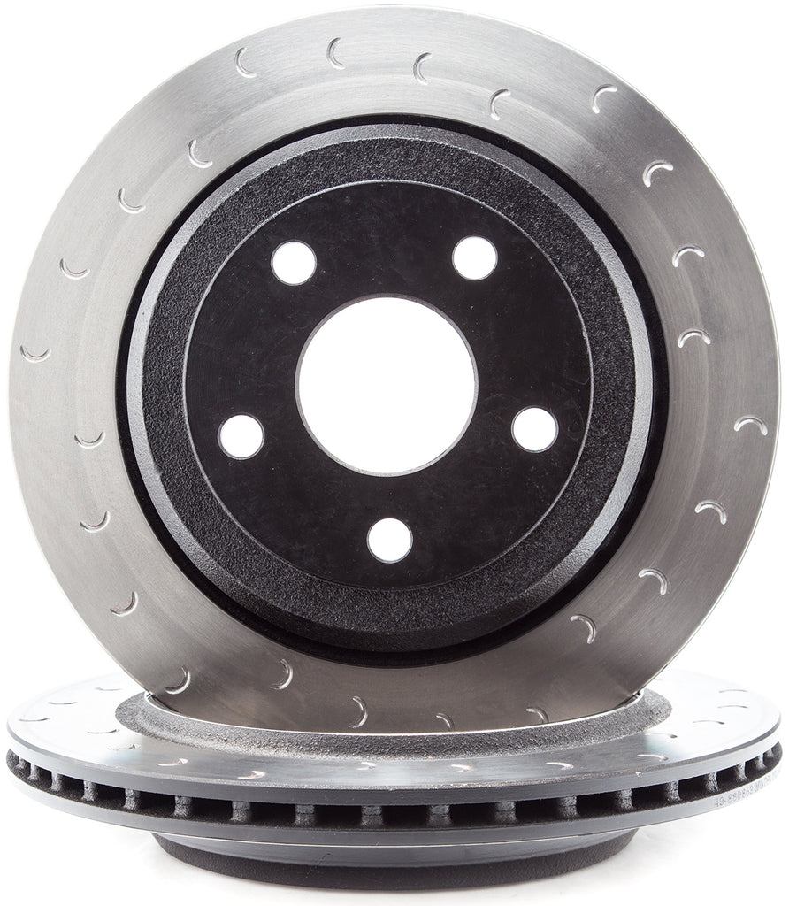 Product of Alcon Brake DKR3430X1023C Vented And Slotted 1-Piece Brake Rotor