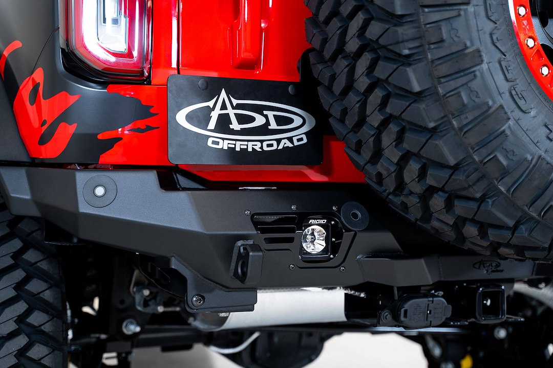 Product of Addictive Desert Designs R230141090103 Bomber Steel Powder Coated Bumper