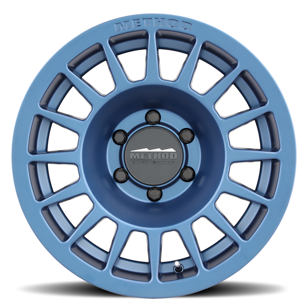 Product of Method Race Wheels 17x8.5 Blue Wheel - Not Applicable Bolt Pattern