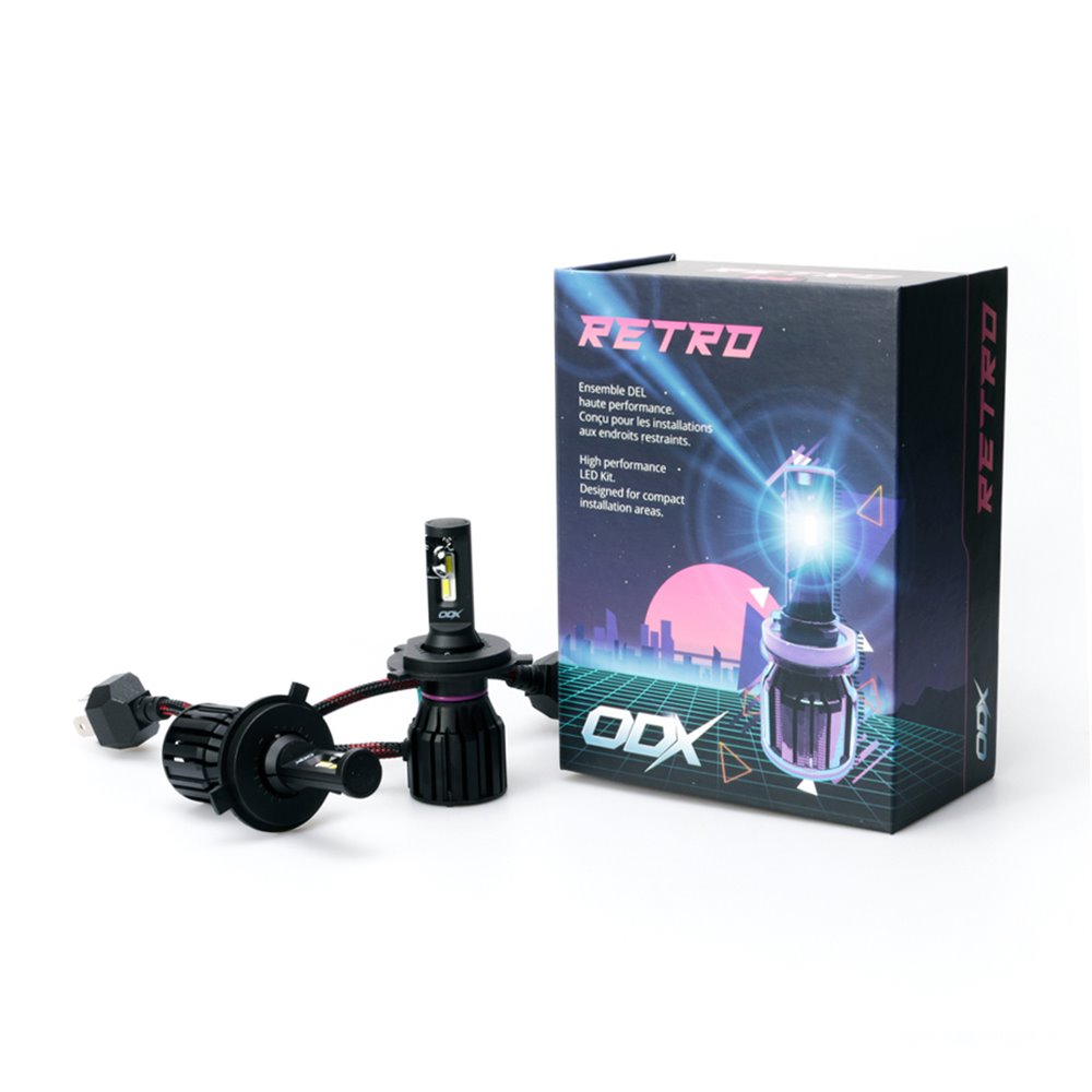 Odx Lighting Ledretro-H4 Headlight Bulb||ledretro-H4_5.Jpg||90||odxretroh4||1372577
