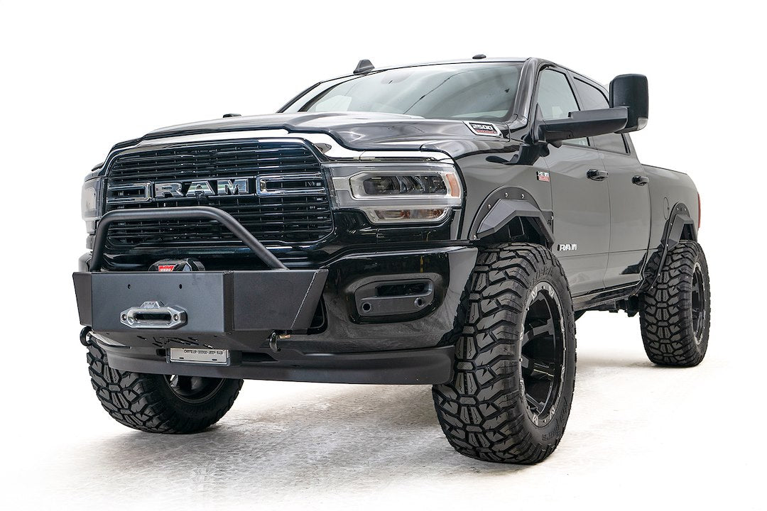 Product of Fab Fours DR19-N4460-1 Tow Hook Slot Mount Winch Mount for Large Frame Winches 16500 Pounds Or Smaller