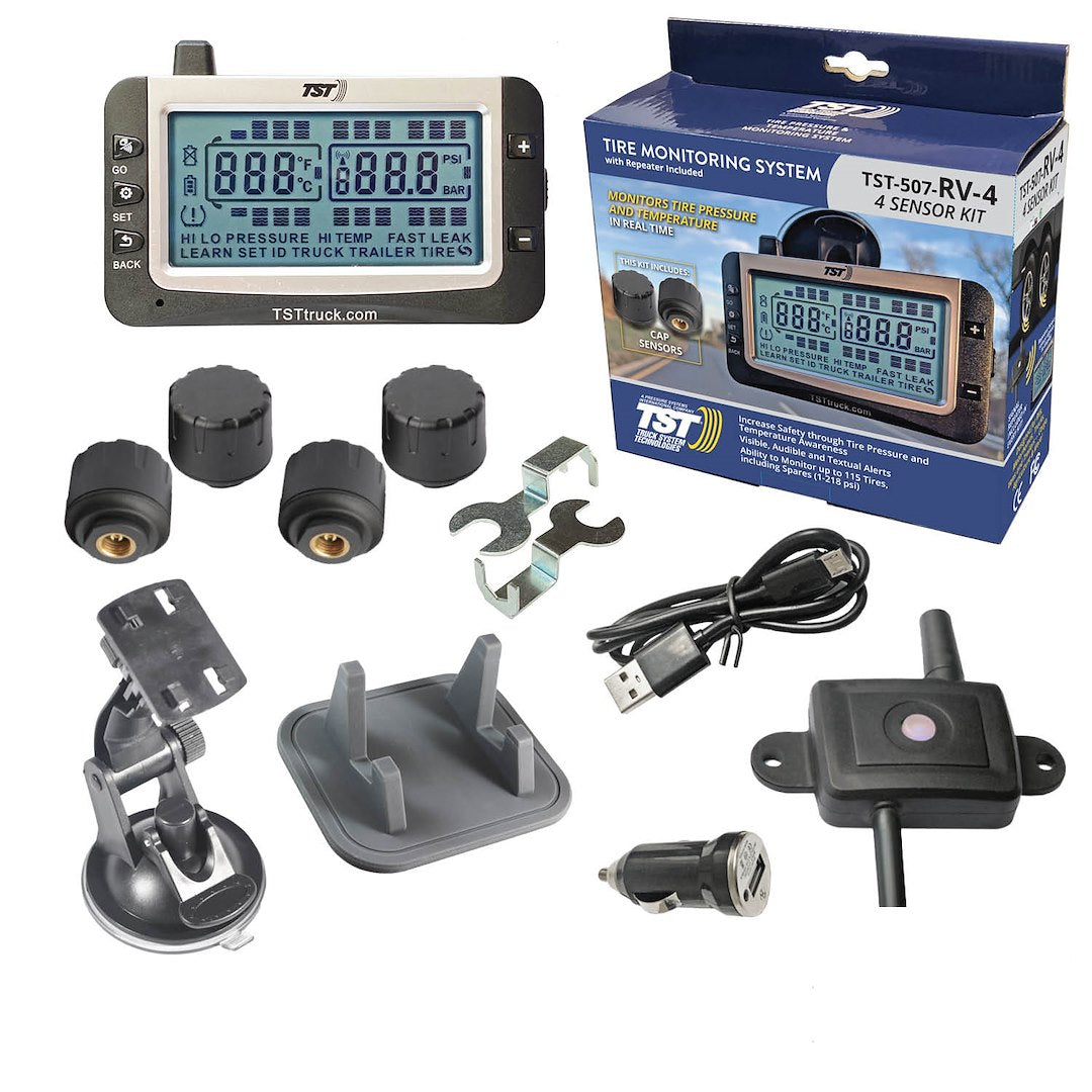 Truck System Technology (Tst) Tst-507-Rv-4 Tire Pressure Monitoring System - Tpms||tst-507-Rv-4-Web Images-1.Jpg||85||tsttst507rv4||916437