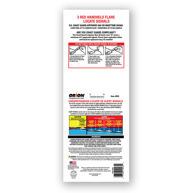 Orion 265 Distress Signal Kit||265_2.Jpg||87||o6r265||1206628