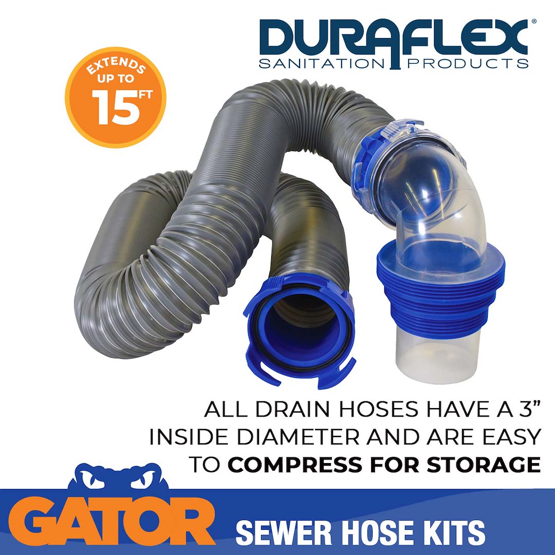 Product of Duraflex 22003 15 Feet Gray Sewer Hose Yes