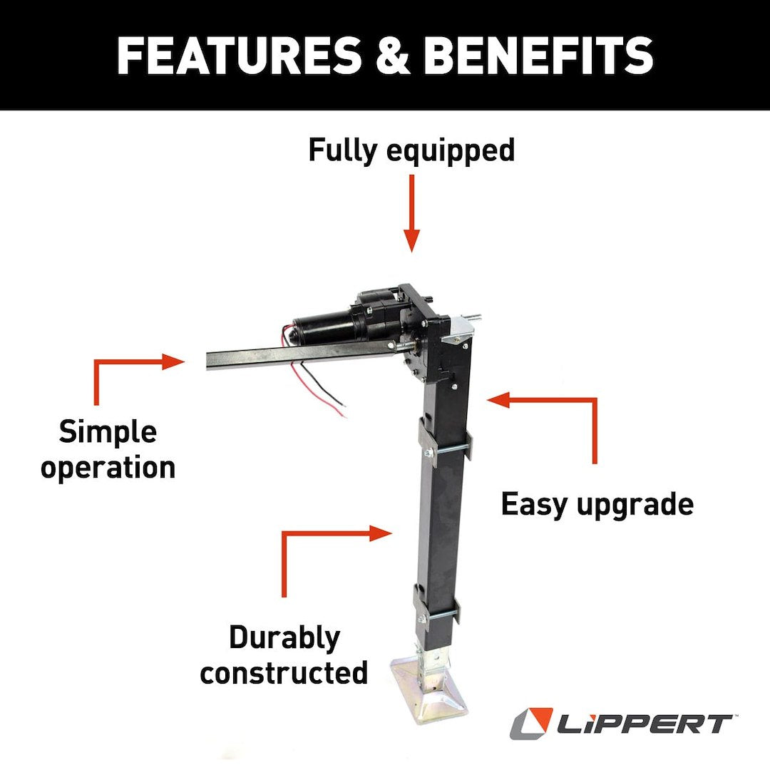 Product of Lippert Components 333964 Trailer Landing Gear