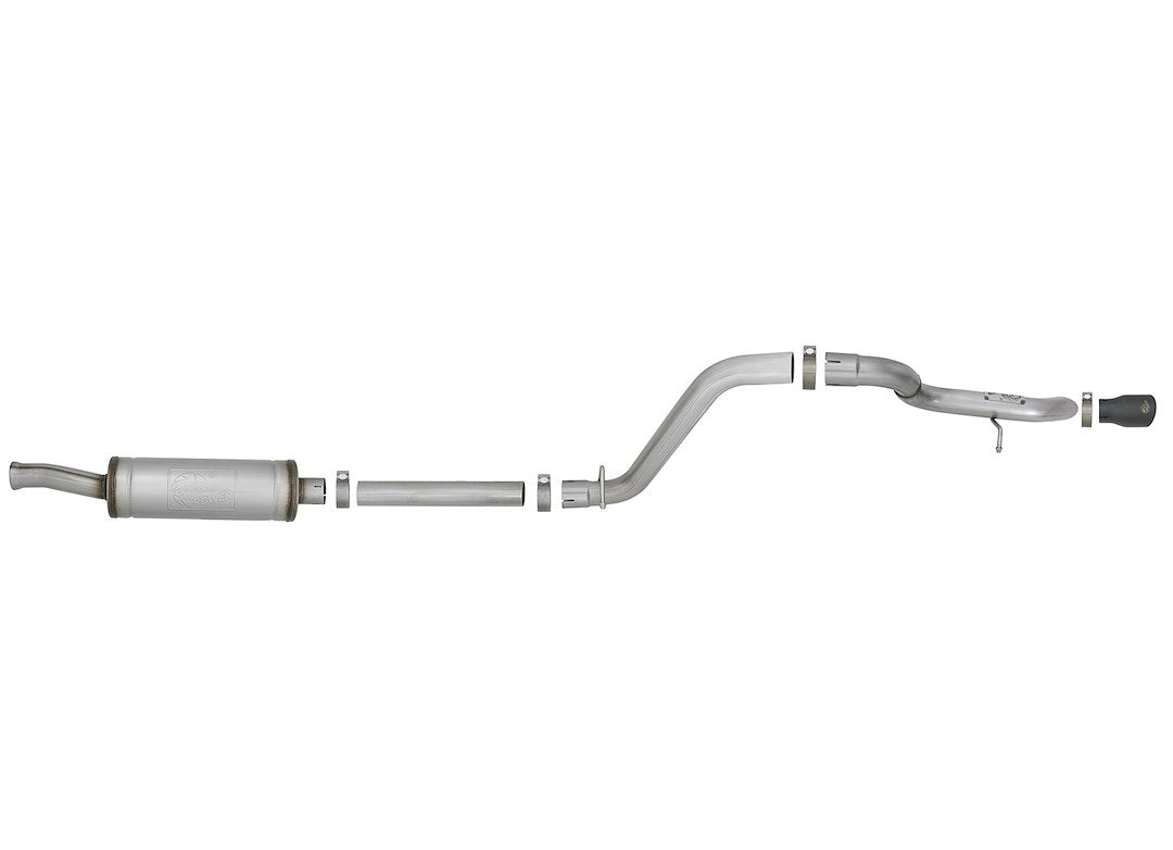 Product of Advanced FLOW Engineering 49-48075-B Mach Force XP Cat Back System Single Exhaust System Kit