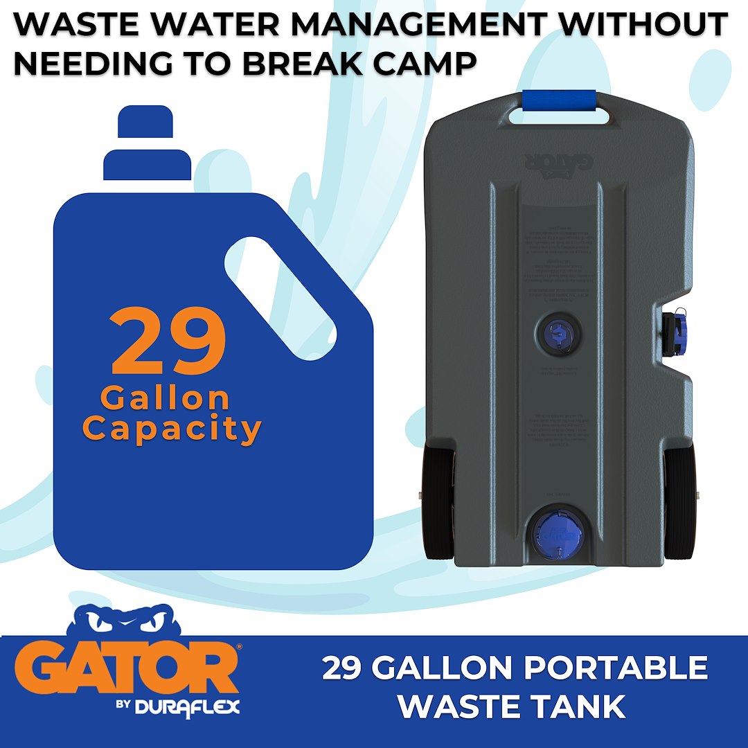 Duraflex 21903g Portable Waste Holding Tank||dur_21903g_29 Gallon Tote Tank_B2c_4.Jpg||88||dur21903g||1624228