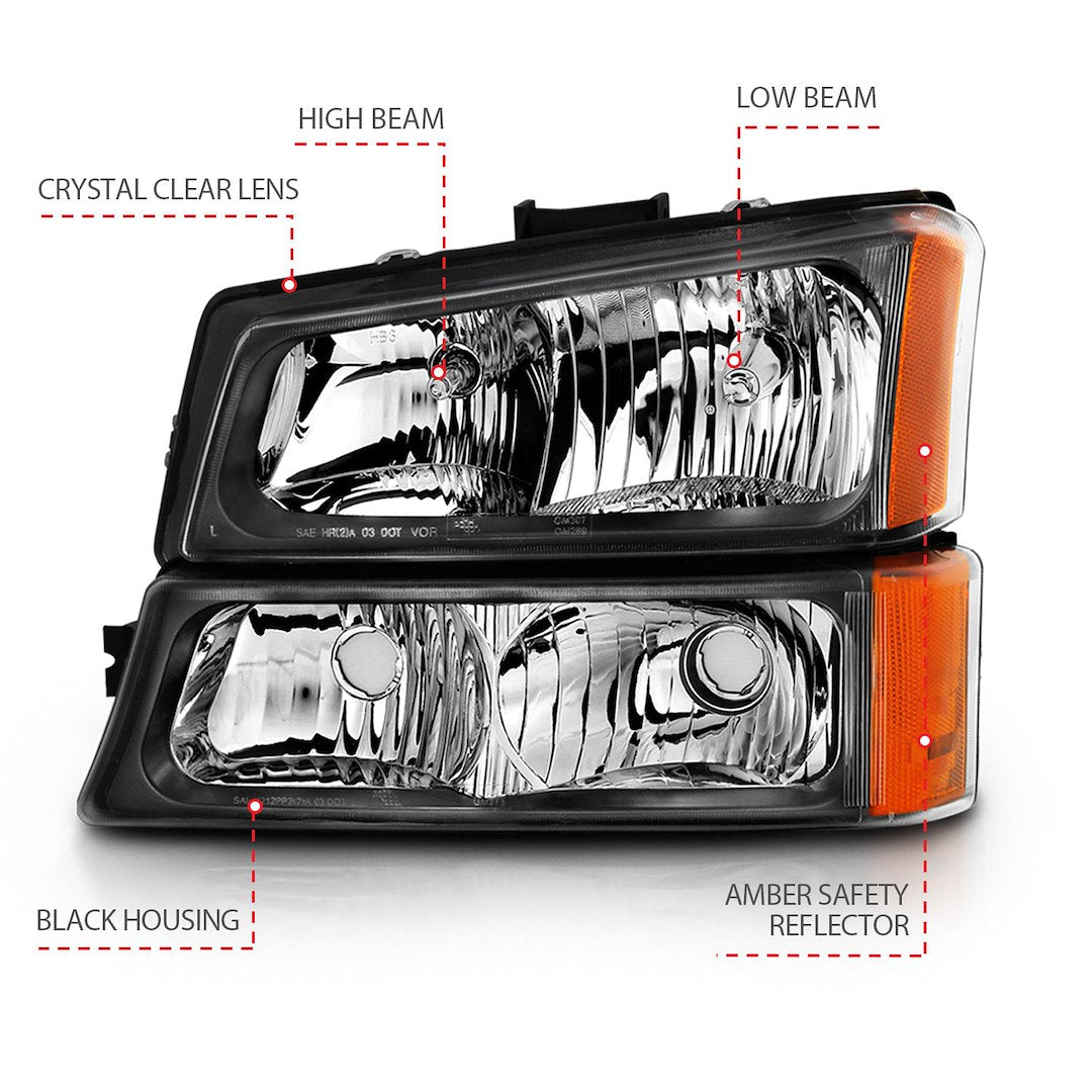 Product of Anzo Usa 111452 Headlight Assembly