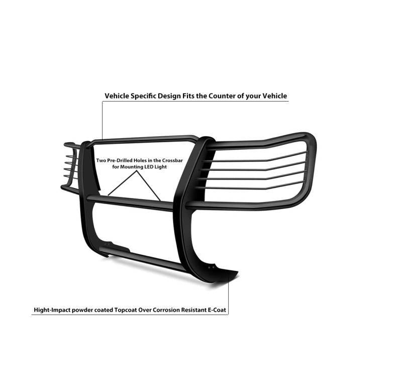 Black Horse Offroad 17nr27ma Grille Guard||17nr27ma_6.Jpeg||90||blk17nr27ma||2237592