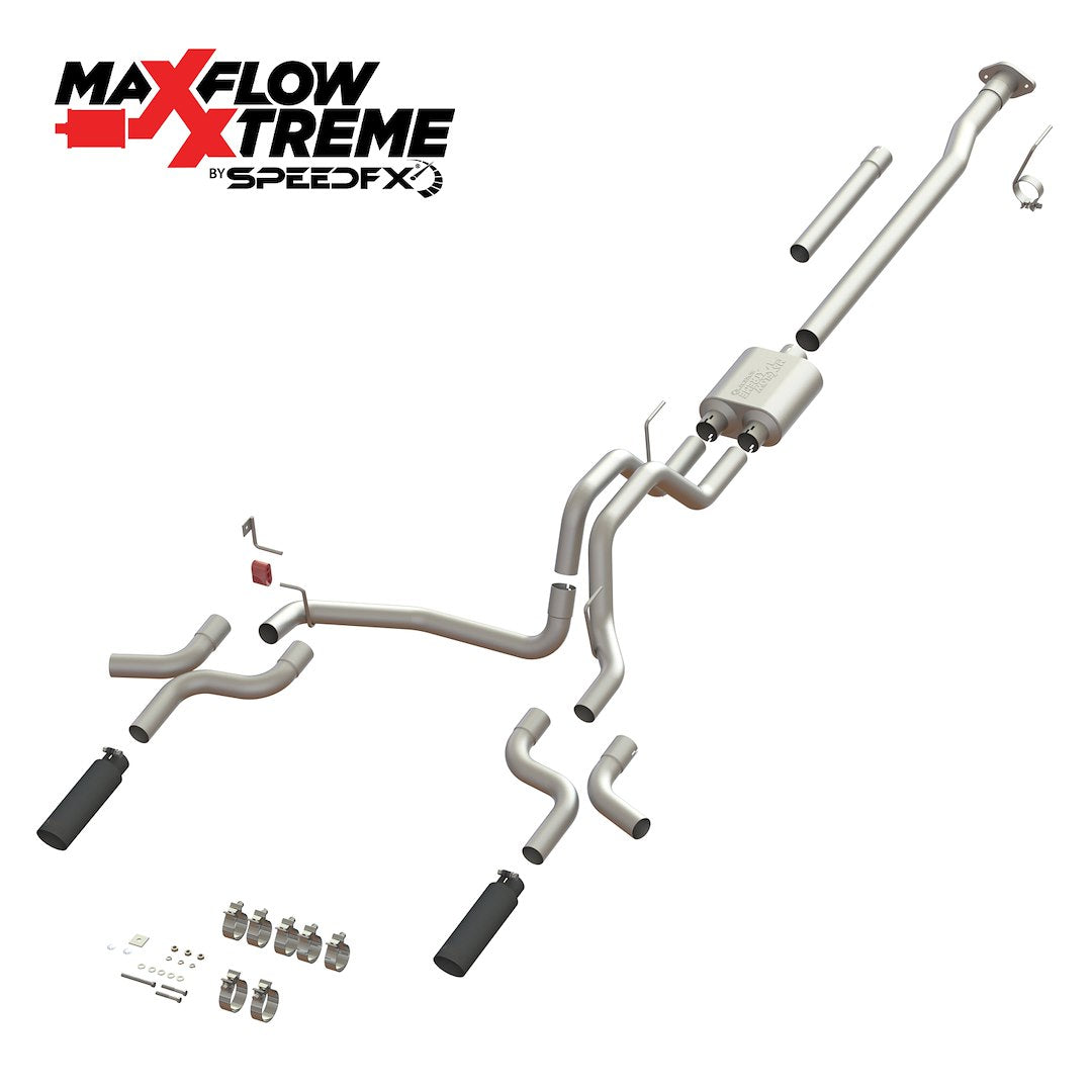 Product of SpeedFX 50301 MaxFlow Xtreme Cat Back System Single Exhaust System Kit