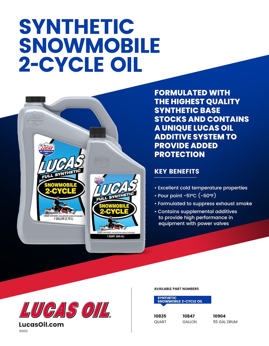 Product of Lucas Oil 10847 Oil