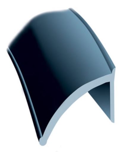 Product of Pacer Performance 52-178 Non-Exposed Fasteners Black Fender Flare - 25 Feet Bulk Roll