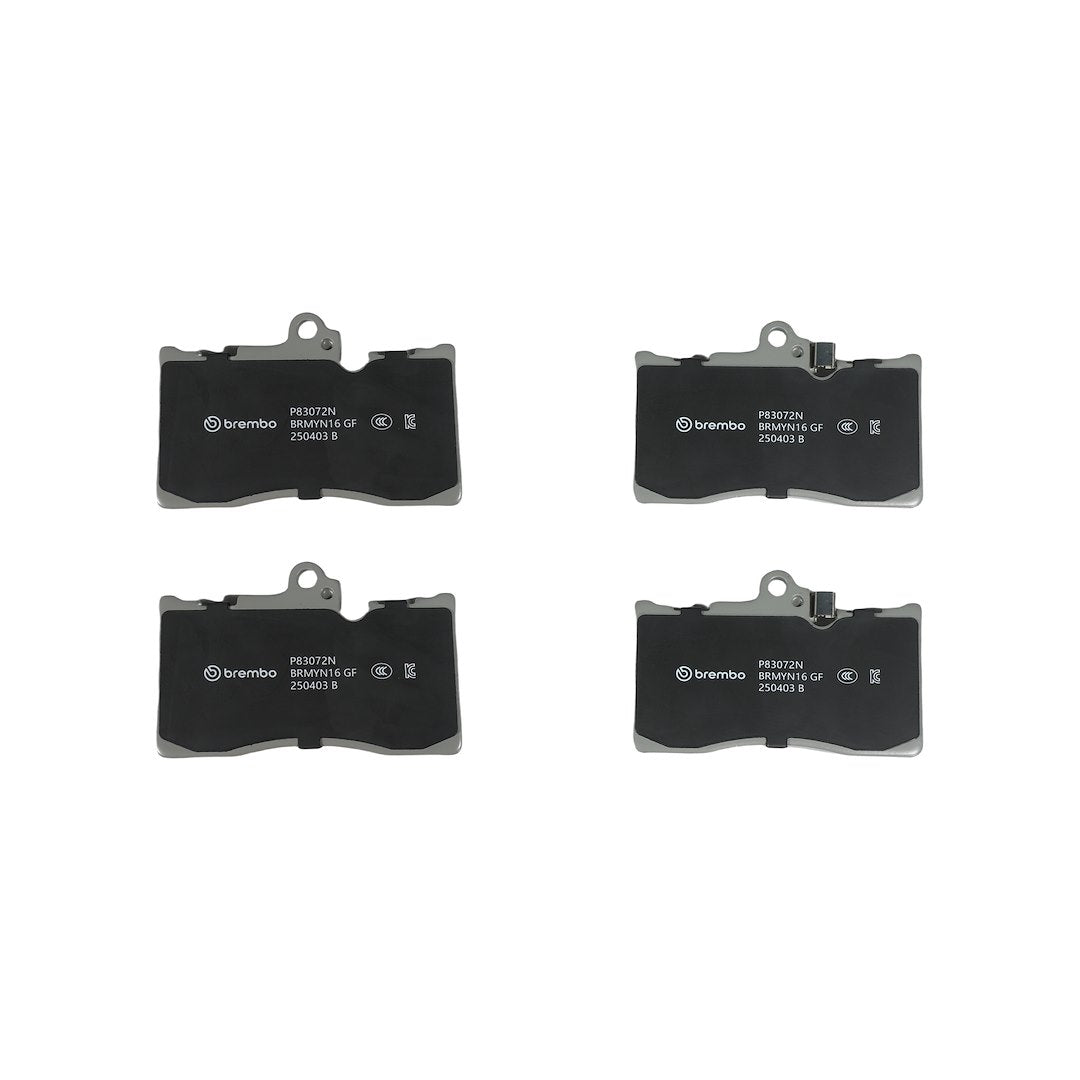 Brembo P83072n Brake Pad||p83072n_Bac.Jpg||86||brmp83072n||1754080