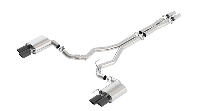 Product of Borla 140746BC ATAK ® Series Cat Back System Dual Exhaust System Kit
