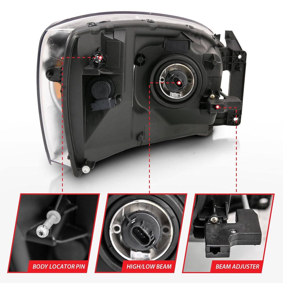 Product of Anzo Usa 111427 Headlight Assembly